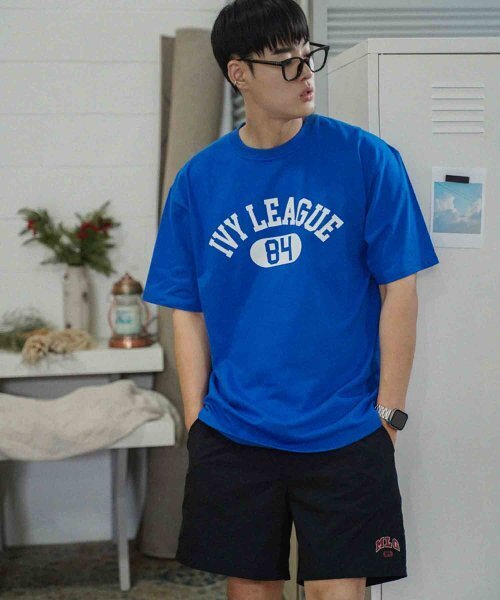 THE MILE（ザマイル）の「IVY LEAGUE GARMENTS CREW [BLUE]（Tシャツ/カットソー・メンズ・その他・SMALL/MEDIUM/LARGE/X-LARGE/X-SMALL）」の4枚目の写真