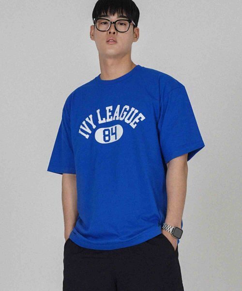 THE MILE（ザマイル）の「IVY LEAGUE GARMENTS CREW [BLUE]（Tシャツ/カットソー・メンズ・その他・SMALL/MEDIUM/LARGE/X-LARGE/X-SMALL）」の8枚目の写真