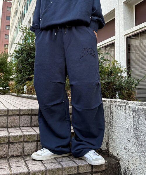 CIAOPANIC（チャオパニック）の「カットレイヤーロゴスタッズスウェットパンツ（その他パンツ・レディース・ネイビー/グレー・LARGE/MEDIUM）」の21枚目の写真