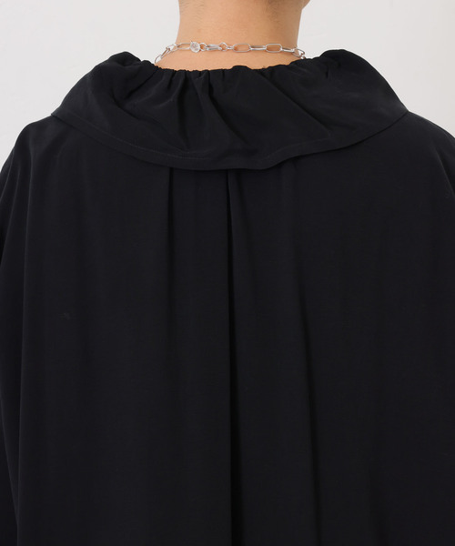 JOURNAL STANDARD LUXE（ジャーナルスタンダード　ラックス）の「Cu/Rローン フリルパフブラウス（シャツ/ブラウス・レディース・ブラック/ブラック系その他・FREE）」の20枚目の写真