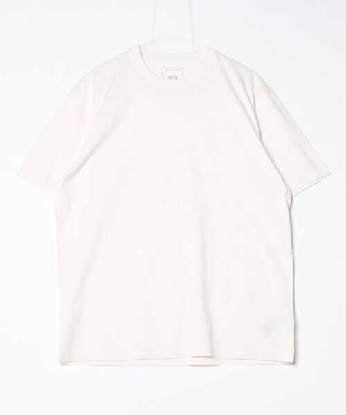 Y-3（ワイスリー）の「Y-3 REGULAR SHORT SLEEVE TEE（Tシャツ/カットソー・メンズ・ホワイト系その他・XX-LARGE/X-LARGE/LARGE/MEDIUM/SMALL/X-SMALL/XX-SMALL）」の3枚目の写真