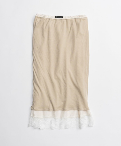 PRANK PROJECT(プランクプロジェクト)の「レイヤードレーススカート / Layered Lace Skirt(スカート・レディース・ブラック/ベージュ・FREE)」の14枚目の写真