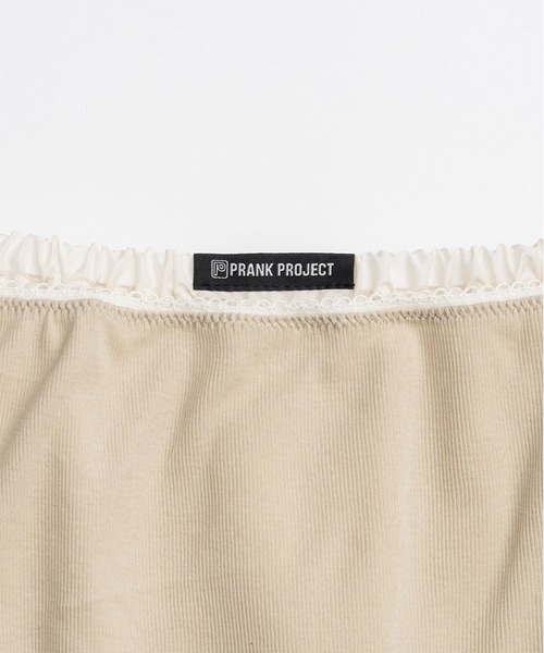 PRANK PROJECT(プランクプロジェクト)の「レイヤードレーススカート / Layered Lace Skirt(スカート・レディース・ブラック/ベージュ・FREE)」の16枚目の写真