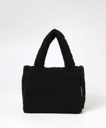 YELLOWSTONE（イエローストーン）の「Fur Square wool tote bag - Black（トートバッグ）」