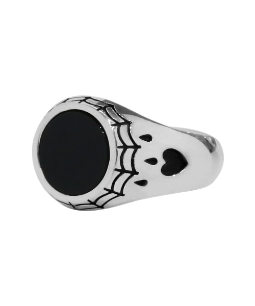 ANONYMOUS ARTISAN(アノニマスアルティザン)の「Heart Web Onyx Ring(リング・レディース・その他・12号/13号/14号/15号/16号/17号/18号/19号/20号/21号/27号/28/30/29号/23号/24号/25号/26号/22号)」の3枚目の写真