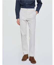 HAZZYS（ ヘジス）の「[25FW][Iconic][STRAIGHT] Light Beige Garment-Washed Twill Chino Pants（その他パンツ）」