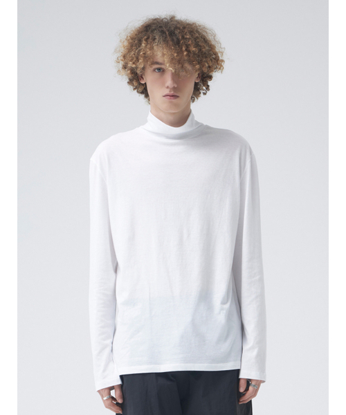 GOZER(ゴーザー)の「UNDER TURTLE-NECK_WHITE(Tシャツ/カットソー・メンズ・ホワイト・LARGE/X-LARGE)」の3枚目の写真