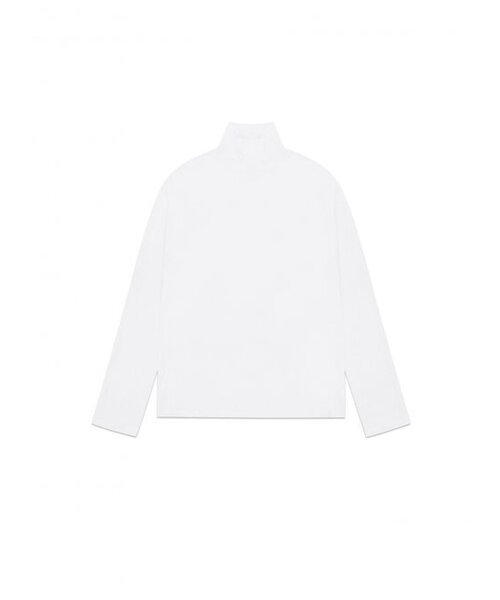 GOZER(ゴーザー)の「UNDER TURTLE-NECK_WHITE(Tシャツ/カットソー・メンズ・ホワイト・LARGE/X-LARGE)」の4枚目の写真