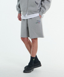 GET IT ON（ゲットイットオン）の「シグネチャーワイドスウェットハーフパンツ_グレー（その他パンツ）」