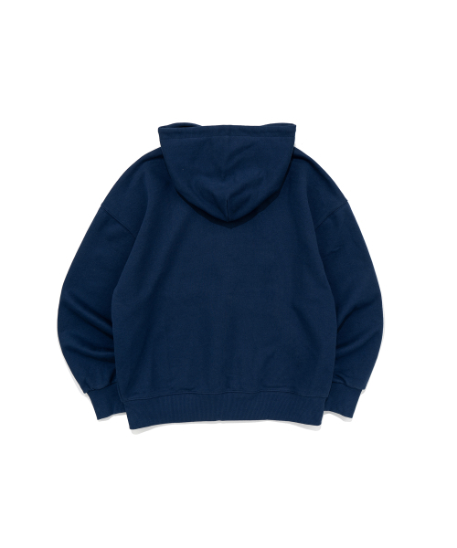 BECANVAS(ビキャンバス)の「BECANVAS OVERFIT HOOD (NAVY)(パーカー・レディース・ネイビー・SMALL/MEDIUM/LARGE/X-LARGE)」の2枚目の写真