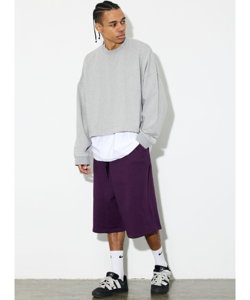 PHILIPPAKER(フィリップペイカー)の「カーペンター バミューダ スウェット 8部パンツ ディープパープル(その他パンツ・メンズ・その他・MEDIUM/LARGE/X-LARGE)」の10枚目の写真