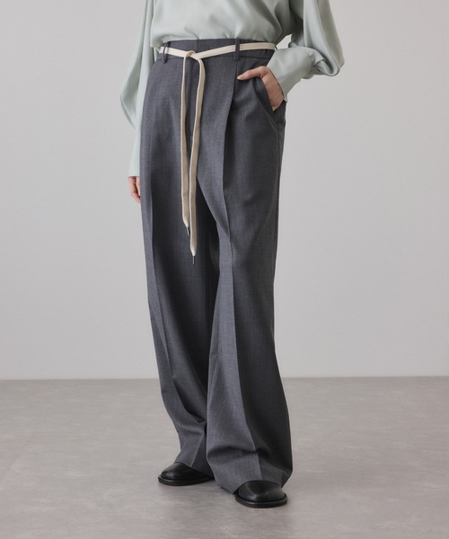 ADAM ET ROPE'（アダムエロペ）の「イージースラックス（スラックス・レディース・ブラック/グレー/ベージュ系その他2・34/36/38）」の10枚目の写真