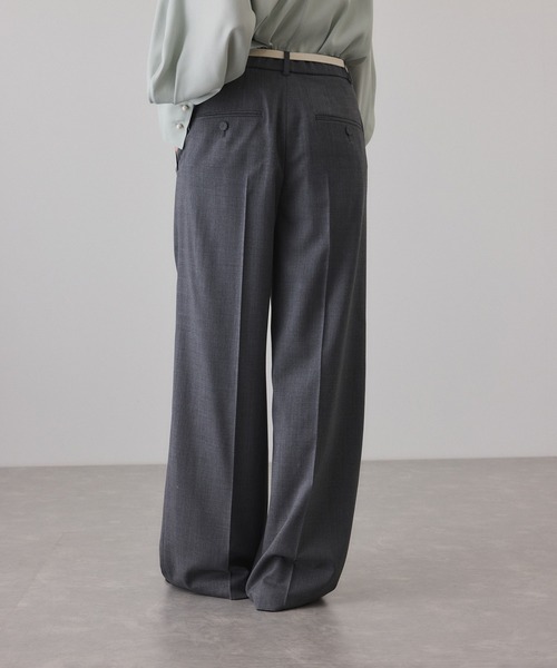 ADAM ET ROPE'（アダムエロペ）の「イージースラックス（スラックス・レディース・ブラック/グレー/ベージュ系その他2・34/36/38）」の11枚目の写真