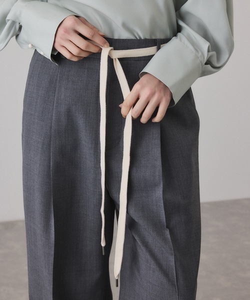 ADAM ET ROPE'（アダムエロペ）の「イージースラックス（スラックス・レディース・ブラック/グレー/ベージュ系その他2・34/36/38）」の12枚目の写真