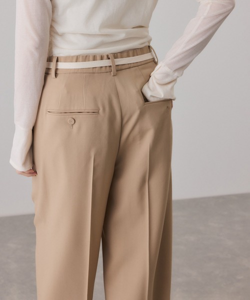 ADAM ET ROPE'（アダムエロペ）の「イージースラックス（スラックス・レディース・ブラック/グレー/ベージュ系その他2・34/36/38）」の16枚目の写真