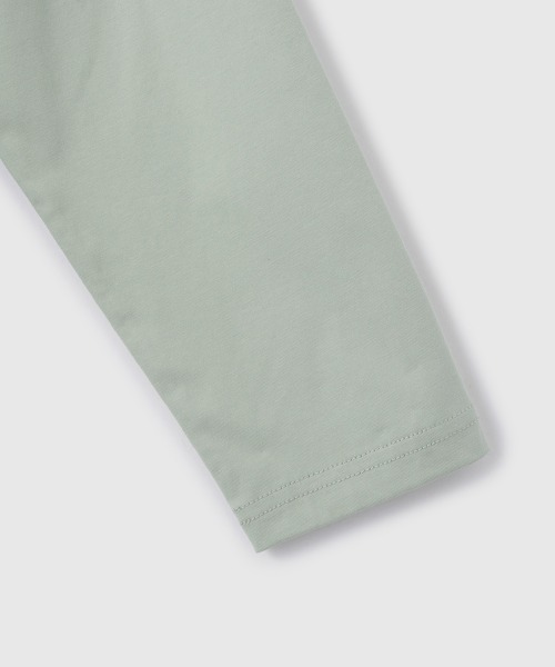 VICKY（ビッキー）の「ギャザーラインフロントカットソー≪洗濯機で洗える≫（Tシャツ/カットソー・レディース・ブラック/オフホワイト/グリーン・M）」の7枚目の写真