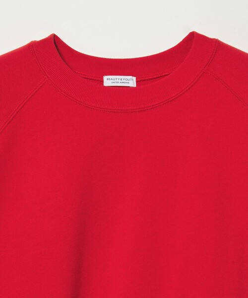 BEAUTY&YOUTH UNITED ARROWS(ビューティーアンドユースユナイテッドアローズ)の「【WEB限定】ラグラン スウェット(スウェット・メンズ・ブラック/ライトグレー/モカ/ライトピンク/レッド・S/M/L)」の7枚目の写真