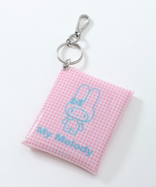 Me%(ミィパーセント)の「【マイメロディ】カラビナツキクリアポーチ 589195(ポーチ・レディース・ピンク/レッド・FREE)」の13枚目の写真