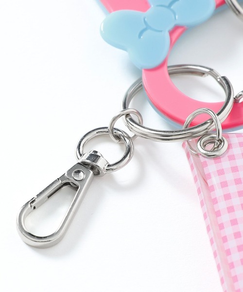 Me%(ミィパーセント)の「【マイメロディ】カラビナツキクリアポーチ 589195(ポーチ・レディース・ピンク/レッド・FREE)」の16枚目の写真