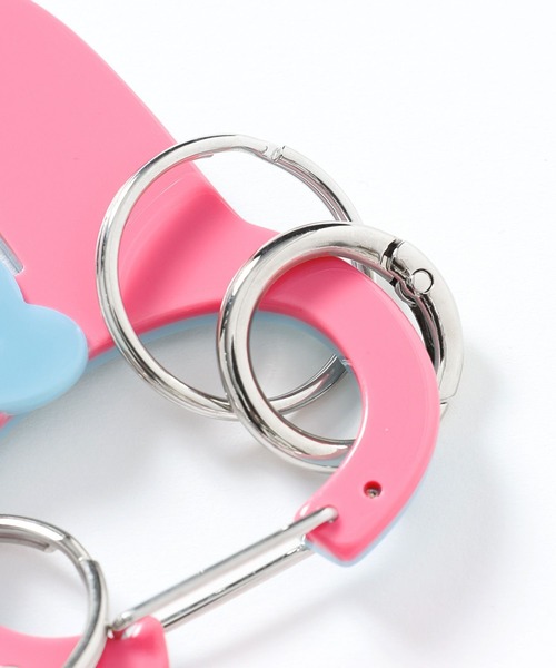 Me%(ミィパーセント)の「【マイメロディ】カラビナツキクリアポーチ 589195(ポーチ・レディース・ピンク/レッド・FREE)」の17枚目の写真