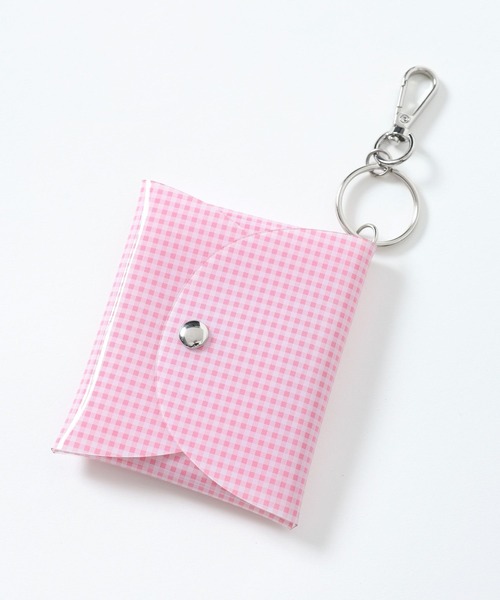 Me%(ミィパーセント)の「【マイメロディ】カラビナツキクリアポーチ 589195(ポーチ・レディース・ピンク/レッド・FREE)」の14枚目の写真