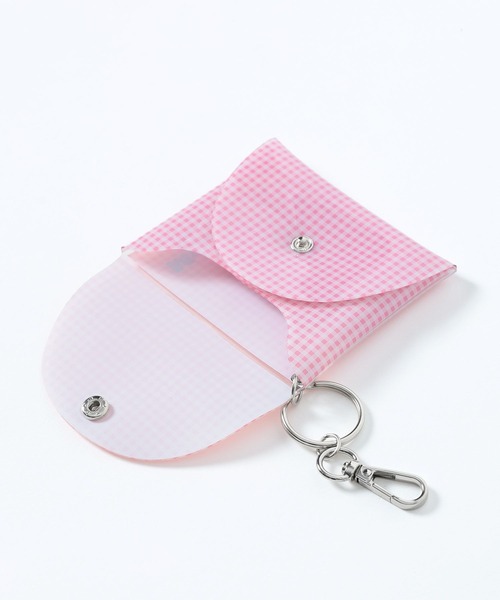 Me%(ミィパーセント)の「【マイメロディ】カラビナツキクリアポーチ 589195(ポーチ・レディース・ピンク/レッド・FREE)」の15枚目の写真