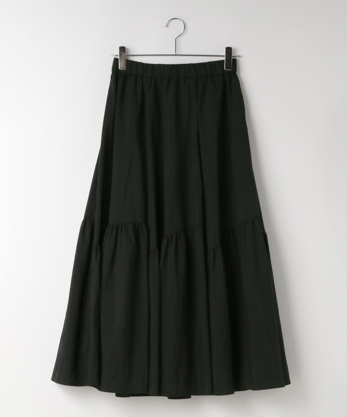 LOWRYS FARM(ローリーズファーム)の「チュールアソートティアードスカート 643601(スカート・レディース・ホワイト系その他/ブラウン/グレー/ブラック/ホワイト・FREE)」の3枚目の写真