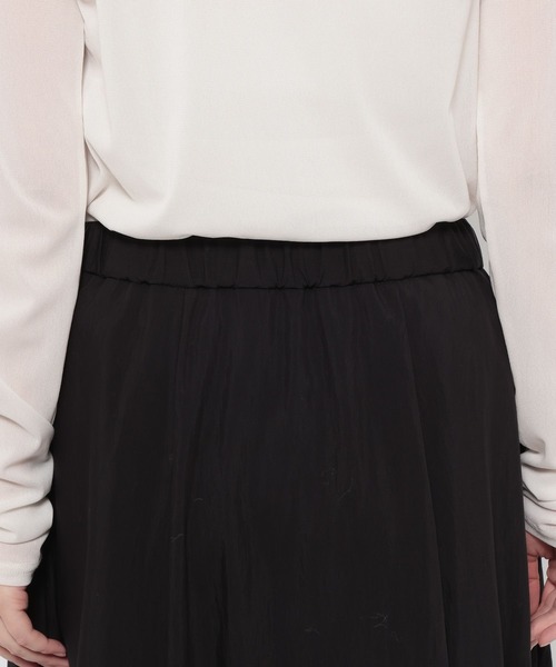 LOWRYS FARM(ローリーズファーム)の「チュールアソートティアードスカート 643601(スカート・レディース・ホワイト系その他/ブラウン/グレー/ブラック/ホワイト・FREE)」の18枚目の写真