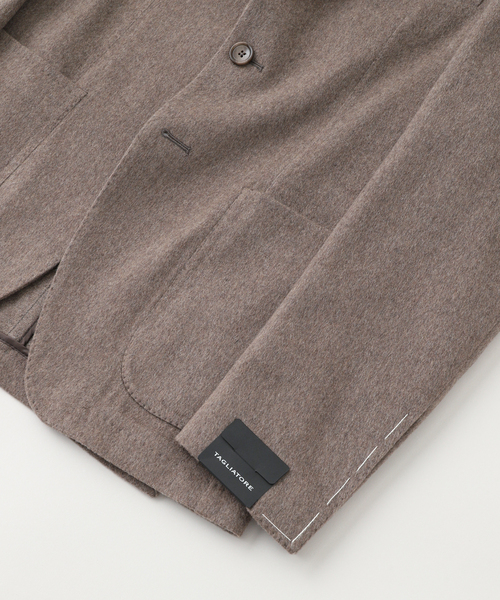 EDIFICE（エディフィス）の「TAGLIATORE (タリアトーレ)  WoolCashmere Solid JK（その他アウター・メンズ・ネイビー/ベージュ・50/48/42）」の5枚目の写真