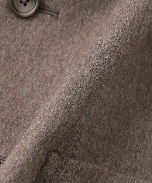 EDIFICE（エディフィス）の「TAGLIATORE (タリアトーレ)  WoolCashmere Solid JK（その他アウター・メンズ・ネイビー/ベージュ・50/48/42）」の7枚目の写真