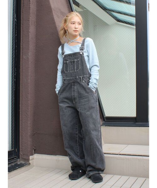 Ungrid（アングリッド）の「リボンデザインロングスリーブTee（Tシャツ/カットソー・レディース・ライトグレー/チャコールグレー/ブルー・FREE）」の12枚目の写真