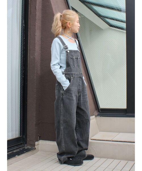 Ungrid（アングリッド）の「リボンデザインロングスリーブTee（Tシャツ/カットソー・レディース・ライトグレー/チャコールグレー/ブルー・FREE）」の13枚目の写真