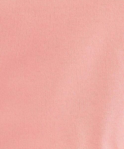 SHOO・LA・RUE（シューラルー）の「【洗濯機可/S-LL/アンサンブル可】シンプルきれい見え クルーネックニット（ニット/セーター・レディース・ベビーピンク/イエロー系その他/ブラック系2/ホワイト系3・04/03/02/01）」の14枚目の写真