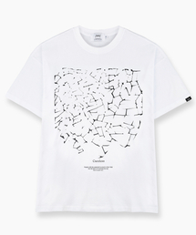 poq（ピーオーキュー）の「Tシャツ - ケアレス（白）（Tシャツ/カットソー）」