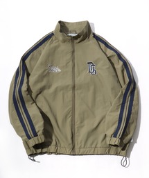 DISCUS（ディスカス）の「2026SS DISCUS/ディスカス ナイロン ワンポイント刺繍/サイドライン ラグラントラックジャケット レディース メンズ（ブルゾン）」