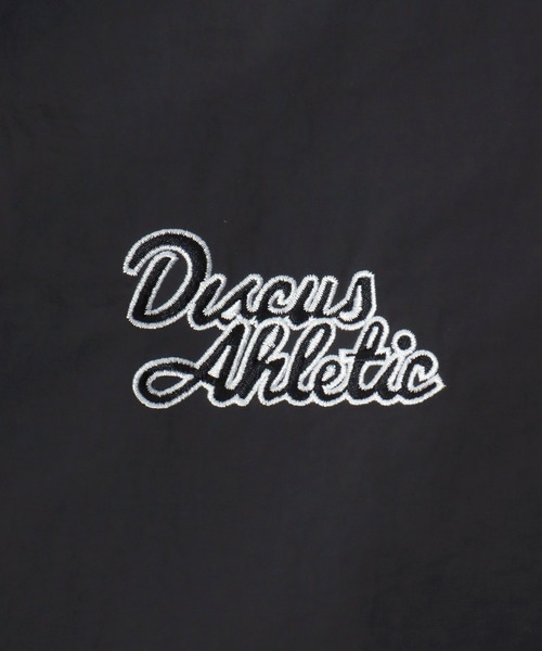 DISCUS（ディスカス）の「2026SS DISCUS/ディスカス ナイロン ワンポイント刺繍/サイドライン ラグラントラックジャケット レディース メンズ（ブルゾン・メンズ・ベージュ/ネイビー/アイボリー/ブラック・M/L/XL）」の17枚目の写真