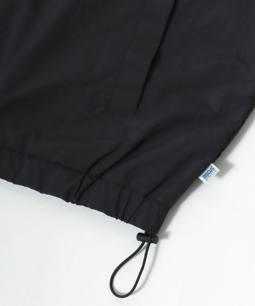 DISCUS（ディスカス）の「2026SS DISCUS/ディスカス ナイロン ワンポイント刺繍/サイドライン ラグラントラックジャケット レディース メンズ（ブルゾン・メンズ・ベージュ/ネイビー/アイボリー/ブラック・M/L/XL）」の20枚目の写真