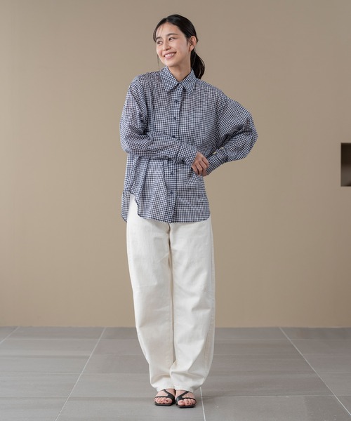 Levi's(リーバイス)の「Levi's/リーバイス ハーリー オーバーサイズシャツ(シャツ/ブラウス・レディース・ブラック・L/M/S)」の5枚目の写真