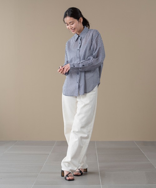 Levi's(リーバイス)の「Levi's/リーバイス ハーリー オーバーサイズシャツ(シャツ/ブラウス・レディース・ブラック・L/M/S)」の6枚目の写真