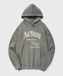 ピグメント ACTUS フードパーカー_カーキ