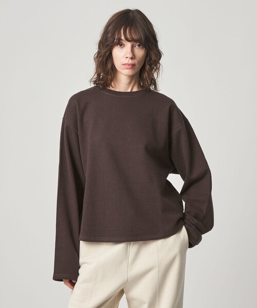Steven Alan＞コットン スウェット プルオーバー（Tシャツ/カットソー