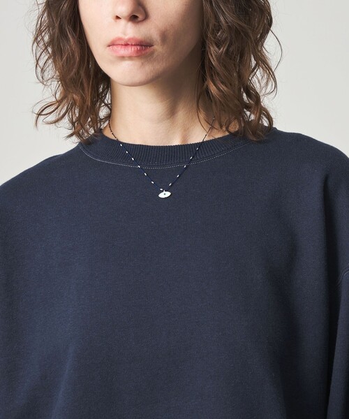Steven Alan(スティーブンアラン)の「<Steven Alan>コットン スウェット プルオーバー(Tシャツ/カットソー・レディース・オフホワイト/ダークブラウン/ネイビー・FREE)」の15枚目の写真