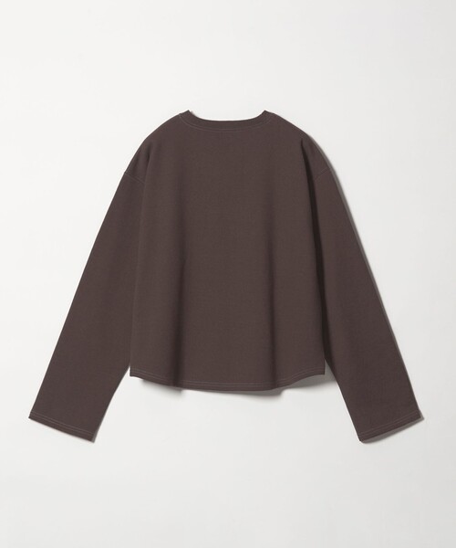 Steven Alan(スティーブンアラン)の「<Steven Alan>コットン スウェット プルオーバー(Tシャツ/カットソー・レディース・オフホワイト/ダークブラウン/ネイビー・FREE)」の19枚目の写真