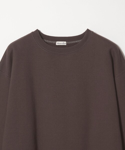 Steven Alan(スティーブンアラン)の「<Steven Alan>コットン スウェット プルオーバー(Tシャツ/カットソー・レディース・オフホワイト/ダークブラウン/ネイビー・FREE)」の20枚目の写真