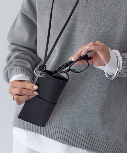 RIVE DROITE（リヴドロワ）の「【存在感抜群】Glasses Case（その他小物・レディース・ベージュ/キャメル/ブラック・FREE）」の5枚目の写真