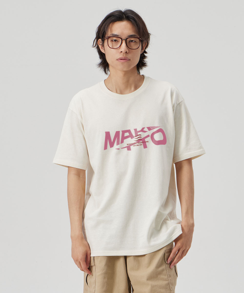 MAKEITTO（メイキット）の「[ACTIVE LETTERING]CREW NECK TEE_CREAM（Tシャツ/カットソー・メンズ・その他・M/L/XL/XXL）」の4枚目の写真