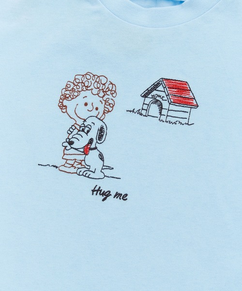 Ocean&Ground（オーシャン&グラウンド）の「ENJOY STITCH Tシャツ/刺繍（Tシャツ/カットソー・キッズ・キナリ/ホワイト/ライトブルー/ブラック・100/95/90/80/140/130/120/110）」の18枚目の写真