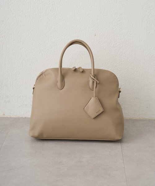 LOUNGEDRESS（ラウンジドレス）の「【GALENA/ガレナ】ドームボストンバッグ（ボストンバッグ・レディース・ブラック/ベージュ・FREE）」の7枚目の写真