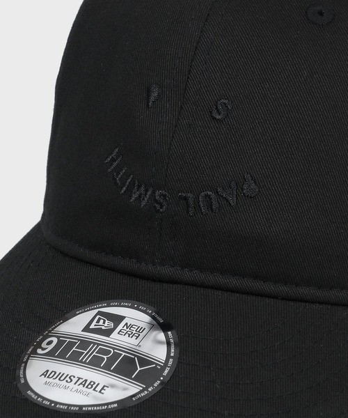 PS Paul Smith（ピーエスポールスミス）の「PS Paul Smith Happy + New Era(R) 9THIRTY(TM)キャップ【160312 930TON】（キャップ・メンズ・ブラック/ベージュ・FREE）」の4枚目の写真