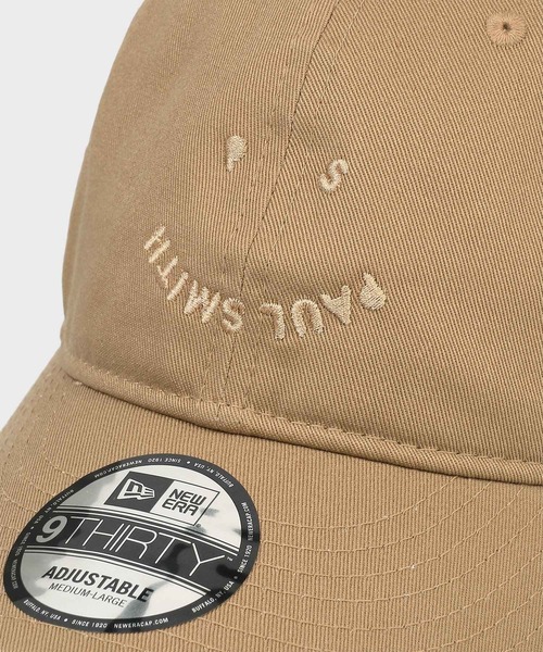 PS Paul Smith（ピーエスポールスミス）の「PS Paul Smith Happy + New Era(R) 9THIRTY(TM)キャップ【160312 930TON】（キャップ・メンズ・ブラック/ベージュ・FREE）」の9枚目の写真